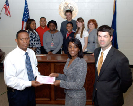 Donation to Northside High School